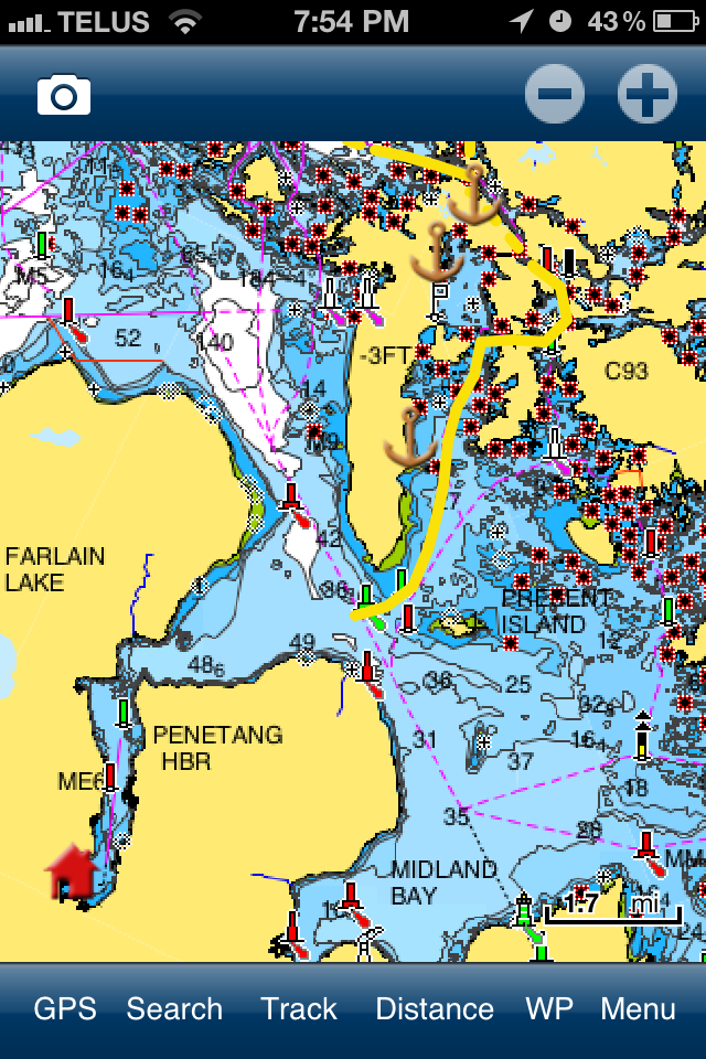 Georgian Bay Nautical Charts Online